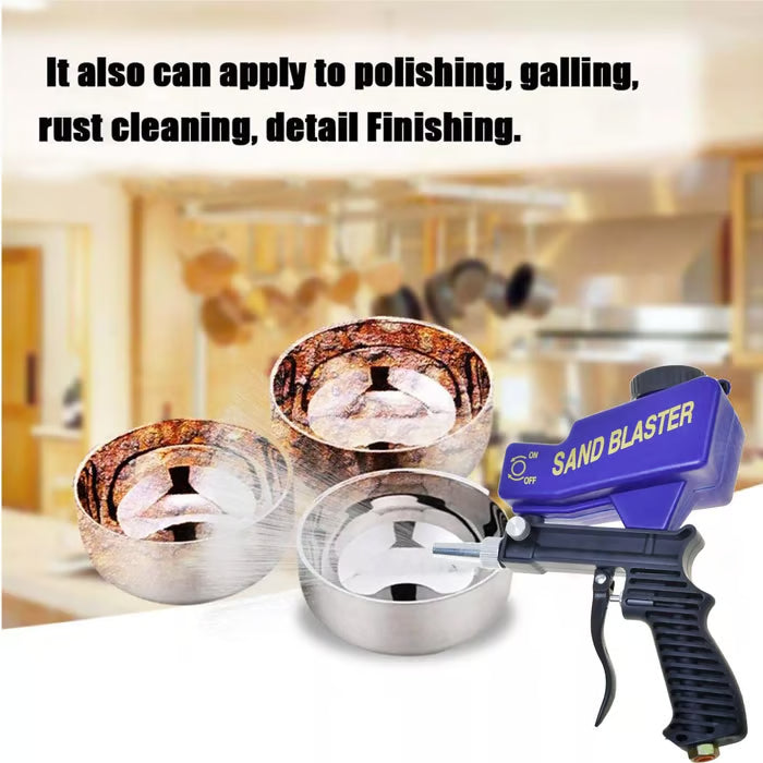 🔥Rust Blasting Device Adjustable Blasting Machine