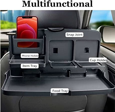 🚗 Turn Your Car Into a Mobile Desk – Foldable Back Seat Table!