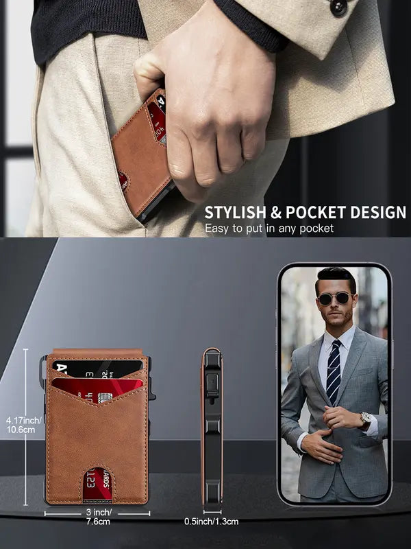 ⚡ Pop-Up Card Wallet – Instant Access with Just One Click!