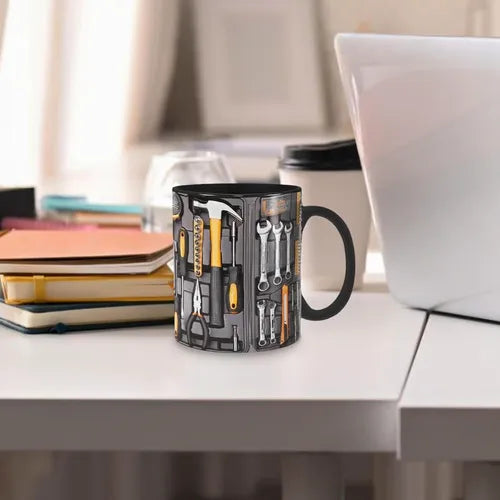🏆Toolbox Mug - A gift for him, husband, mechanic, and father.🎁