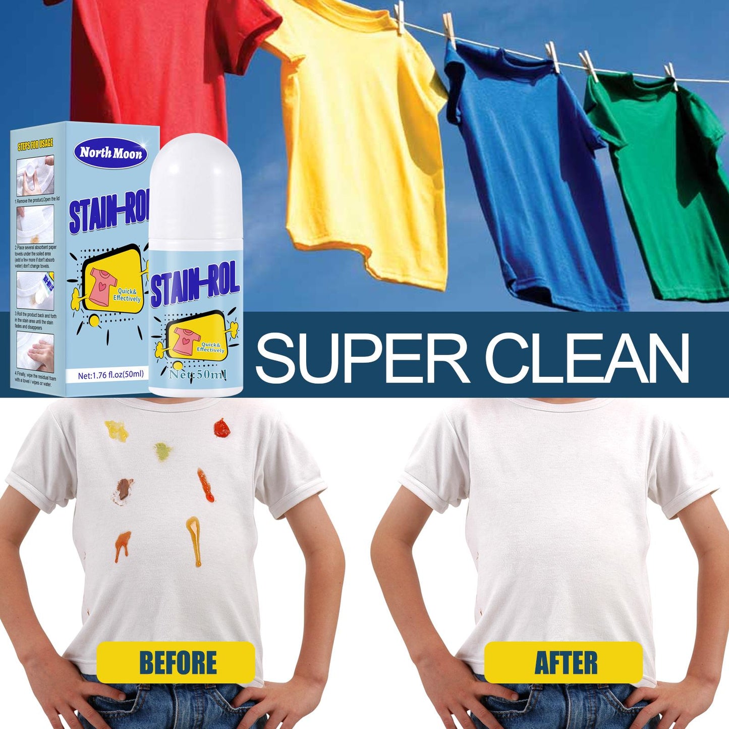 ✨ Magic Cleaning Pen – Instant Stain Removal (Buy 1 Get 1 Free)