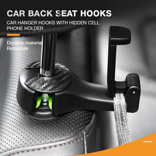 2-in-1 Car Headrest Hidden Hook Buy One Get One Free