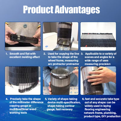 🔥 All-purpose Contour Gauge Fitting Tool for Pipe