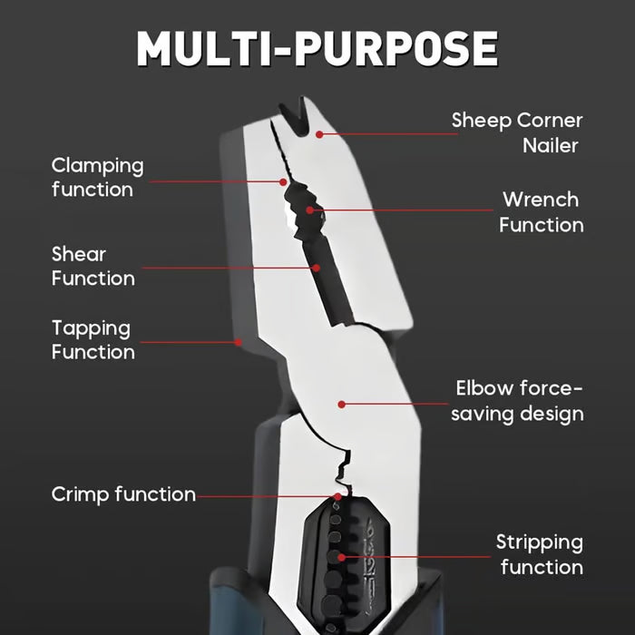 🔥Men‘s Best Tool🛠️Effortless Cutting👍Industrial-Grade Multi-Function Cutting Pliers