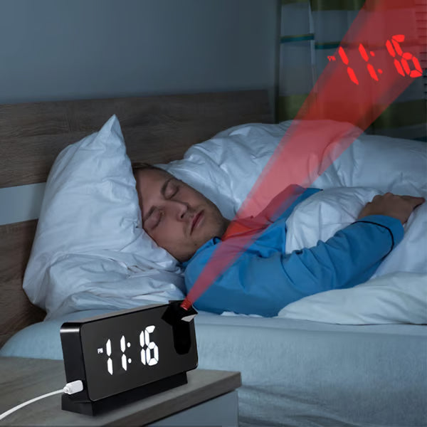 🔥🔥Mirror projection alarm clock