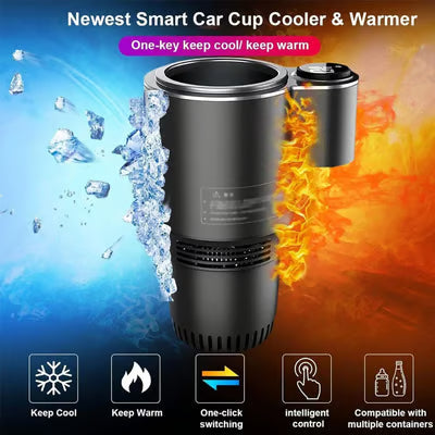 🔥2-in-1 Smart Car Cup Cooler and Warmer