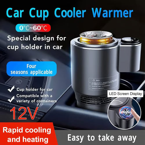 🔥2-in-1 Smart Car Cup Cooler and Warmer