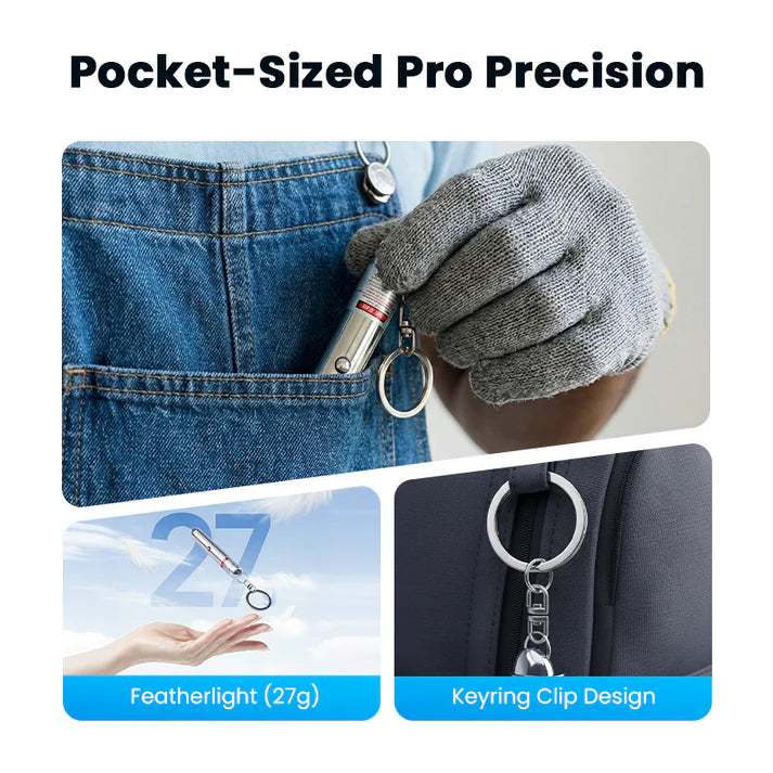 Pattern Laser Positioning Pen – Precise Alignment, Magnetic Base & Portable Design 🎯