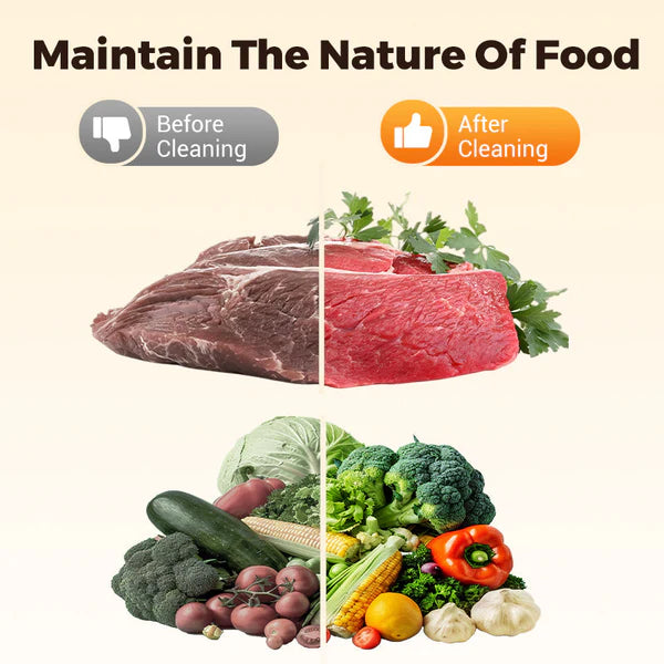 Wireless Waterproof Portable Food Cleaner & Purifier🍉🥬