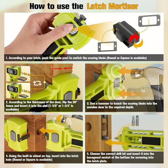 Door Latch Installation Kit