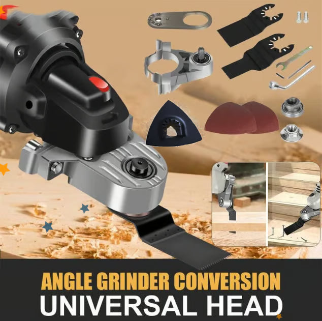 🔥 Angle Grinder Converter Tool – Cut Wood, Metal & Nails Easily!