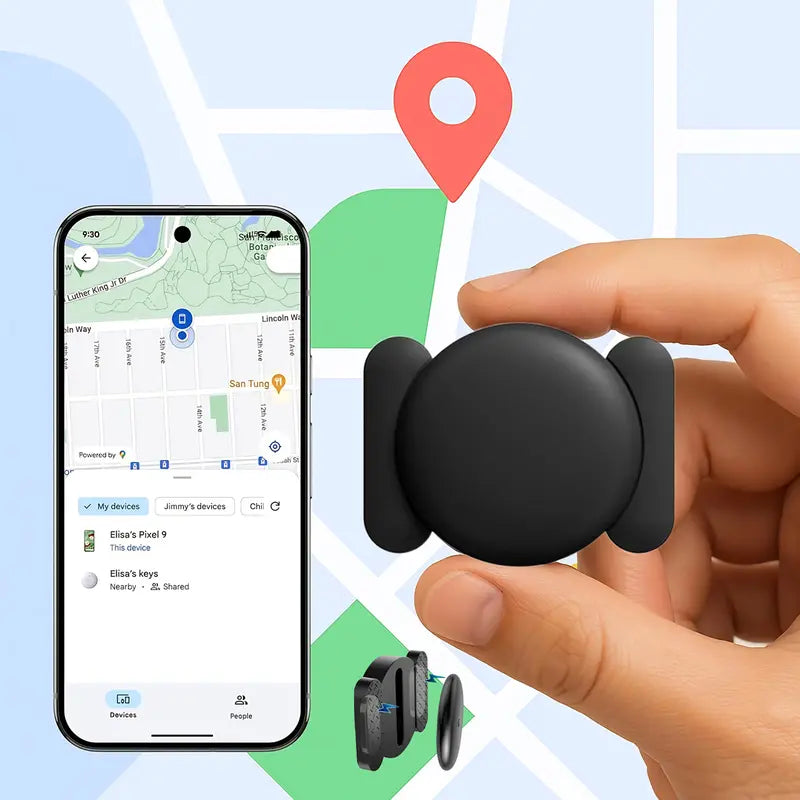 🔒 Hidden GPS Tracker for Car – Anti-Lost, Works with Apple Find My