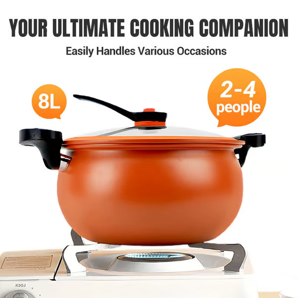 🧑‍🍳Chef's Picks🏆Multifunctional Large Capacity Non-stick Pressure Cooker
