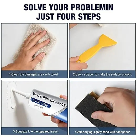 🧱 Wall Repair Paste – Drywall Hole Filler Kit (Buy 1 Get 1 Free)