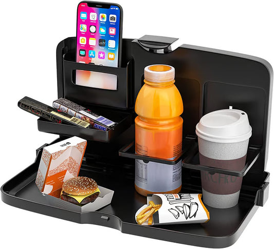 🚗 Turn Your Car Into a Mobile Desk – Foldable Back Seat Table!