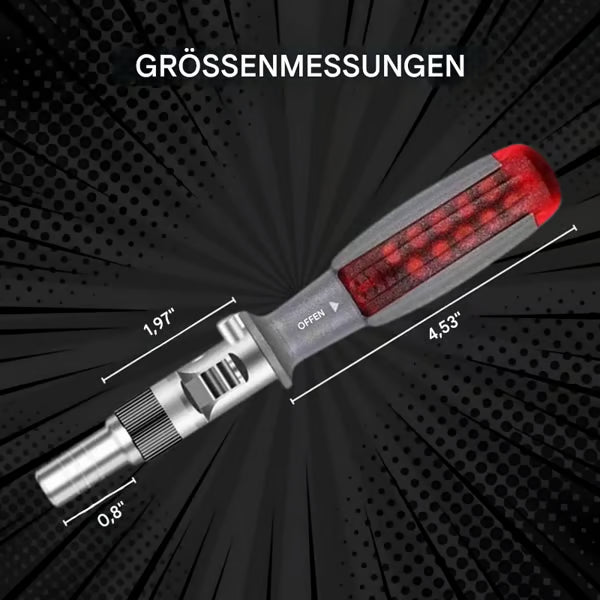 🔥 11-in-1-Ratschenschraubendreher-Set 🔧