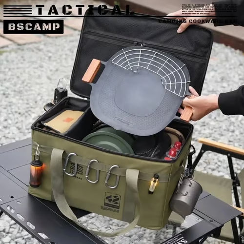 🔥Large Capacity Outdoor Folding Storage Bag Waterproof Portable Camping & Picnic Organizer