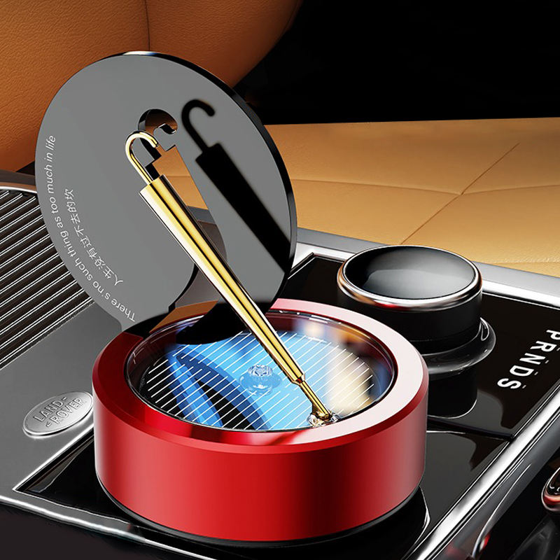 Luxury Solar-Powered Car Aromatherapy Rotating Diffuser – Art Meets Fragrance