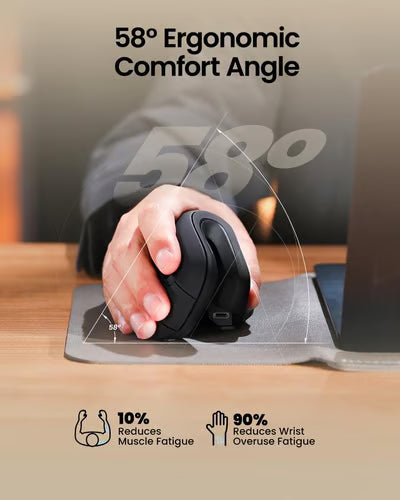 🔥 Ergonomic Vertical Mouse