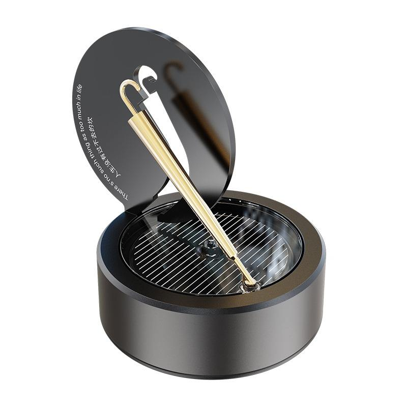 Luxury Solar-Powered Car Aromatherapy Rotating Diffuser – Art Meets Fragrance