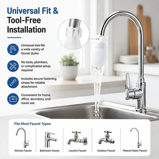 🧼Universal Faucet Filter Bag💧