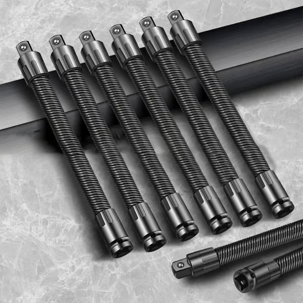 ⚡ 13-Piece Flexible Shaft Set for Electric Wrenches – 1/2" Drive Extension!