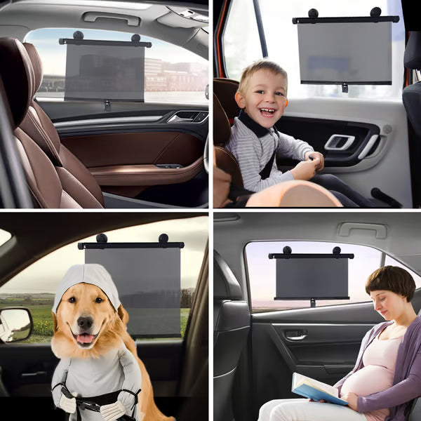 🔥Retractable Window Roller Sunshade For Truck