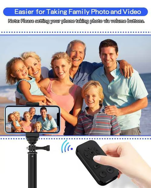 Scrolling Camera Photo Video Clicker Remote Control for iPhone Android Smartphone