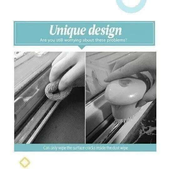 Window and door gap, groove and recess cleaning brush - Big Sale (Buy one, get five free)