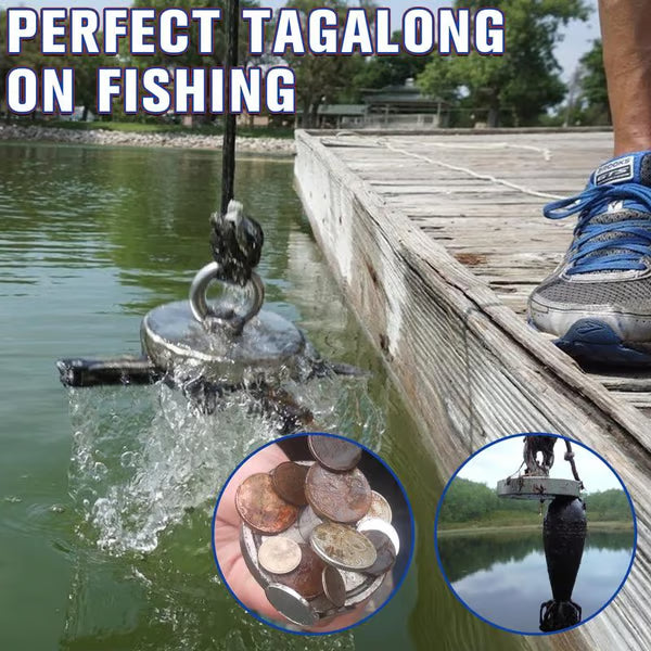 🔥Fishing Magnet: Super Strong Neodymium Magnet for Epic Treasure Hunting 🧲