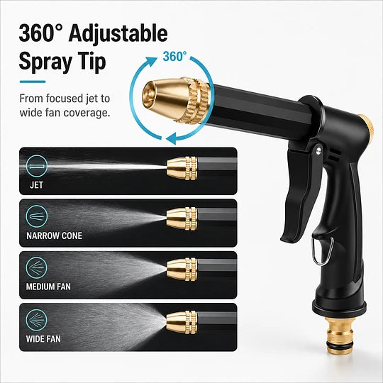 💦 Turn Your Ordinary Hose Into a Powerful Pressure Washer — Clean Cars, Patios, Driveways & More in Minutes!