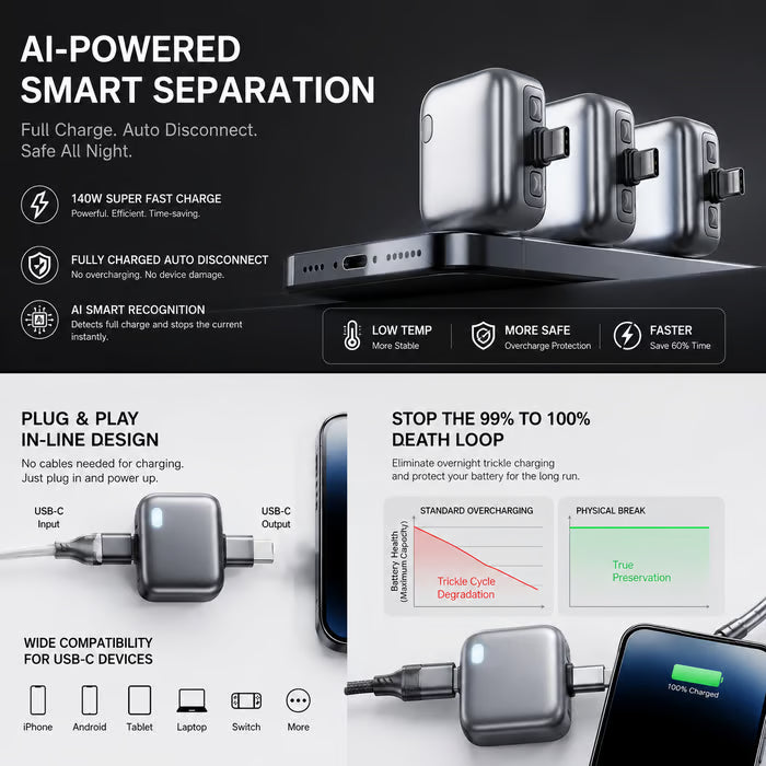 140W Physical-Disconnect Battery Guard