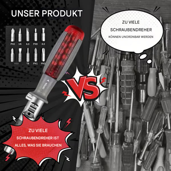 🔥 11-in-1-Ratschenschraubendreher-Set 🔧
