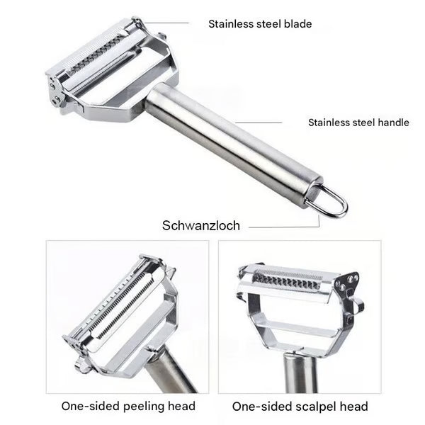 Multi-Purpose Stainless Steel Vegetable Peeler