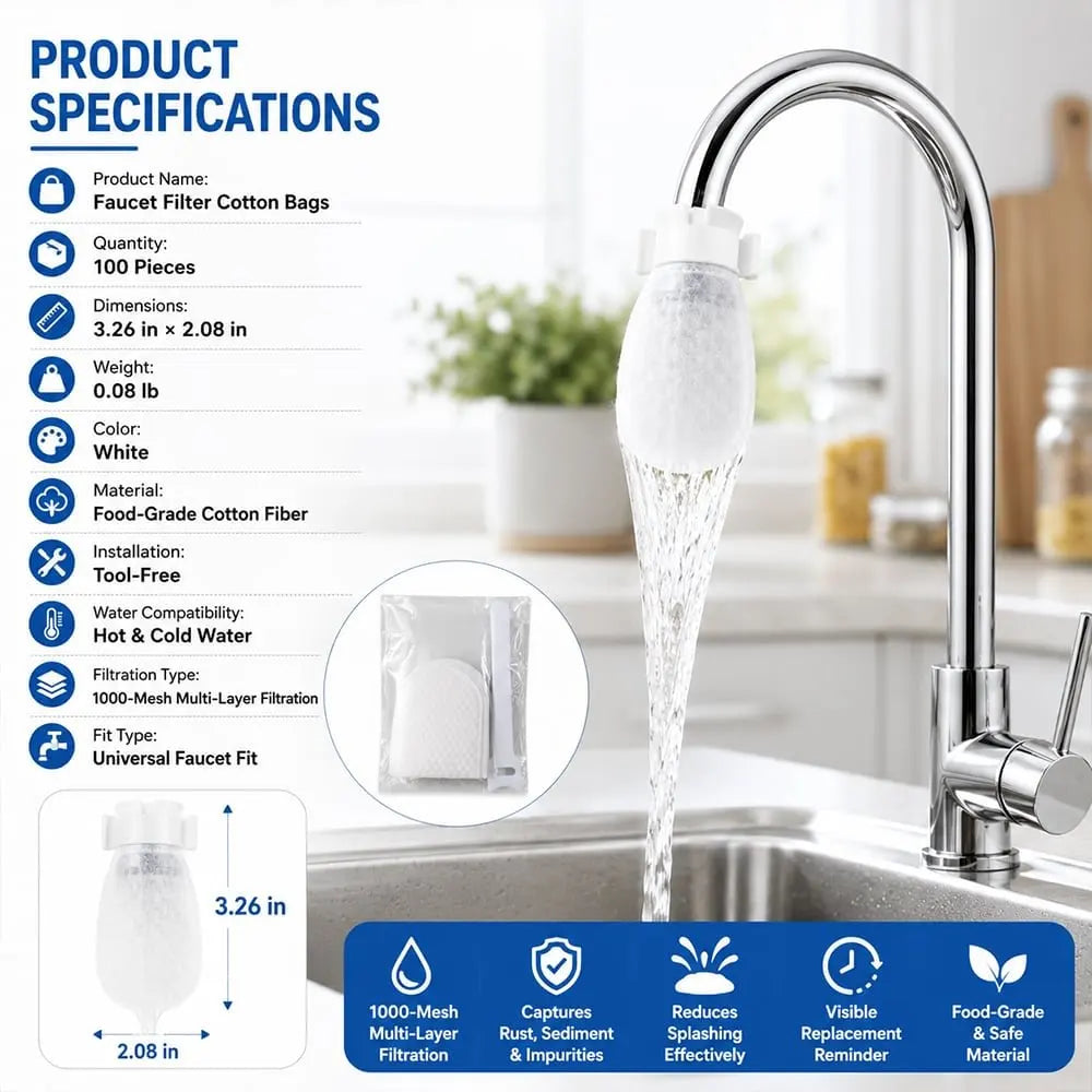 🧼Universal Faucet Filter Bag💧