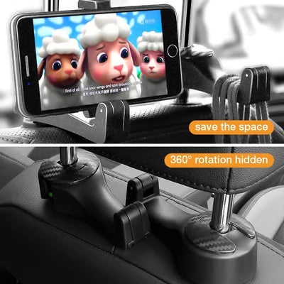 2-in-1 Car Headrest Hidden Hook Buy One Get One Free