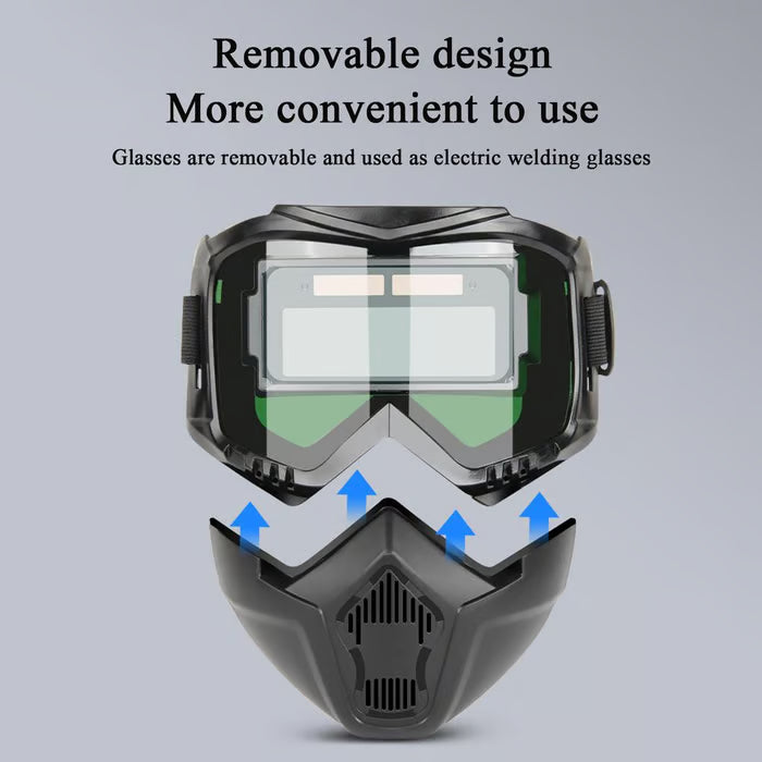 🛠️ Auto-Darkening Welding Helmet
