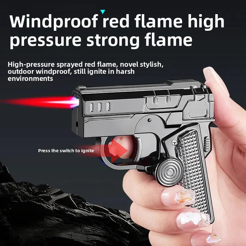 Multifunctional Folding Dual-Mode Gas Lighter