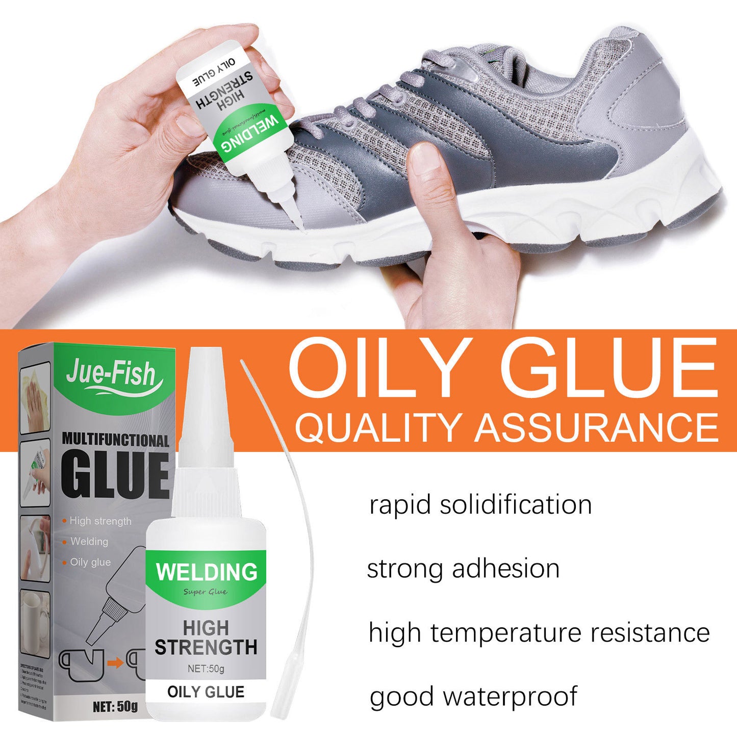 🔥 MUST-HAVE! Buy 1 Get 1 FREE! High-Strength Welding Oily Glue