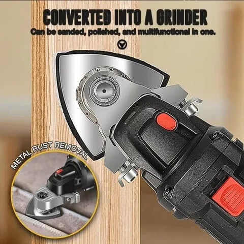 🔥 Angle Grinder Converter Tool – Cut Wood, Metal & Nails Easily!