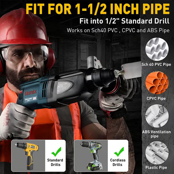 🔥Heavy Duty Pipe Reaming Drill Bits