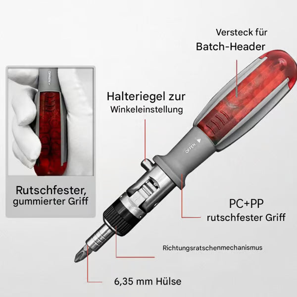 🔥 11-in-1-Ratschenschraubendreher-Set 🔧