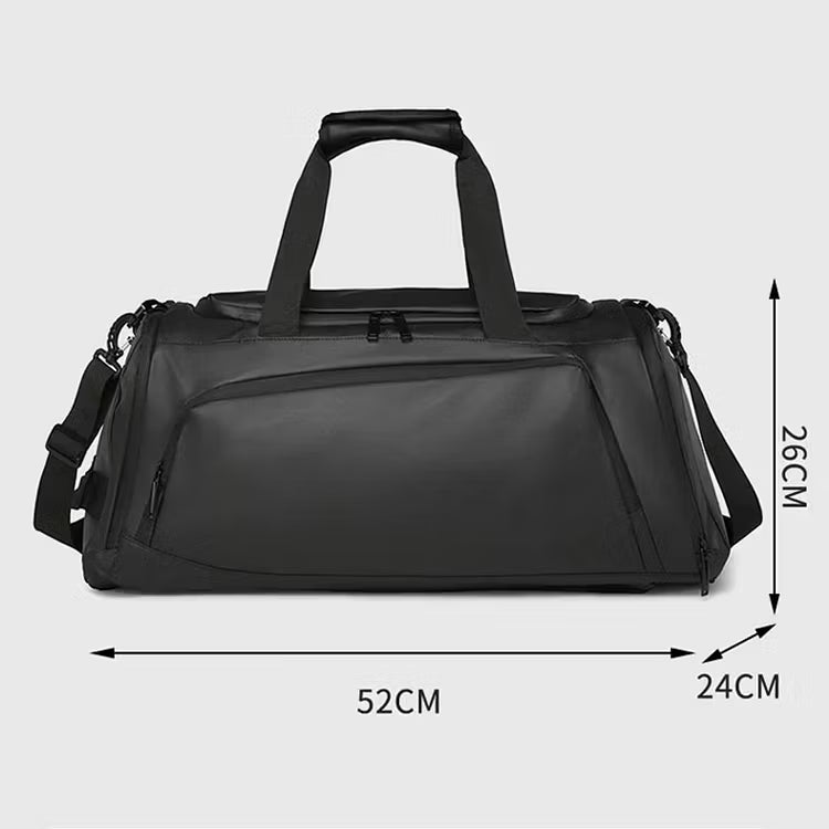 Large-capacity business travel shoulder handbag