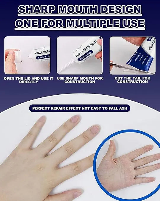 🧱 Wall Repair Paste – Drywall Hole Filler Kit (Buy 1 Get 1 Free)