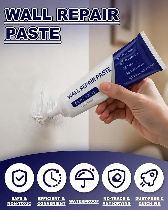 🧱 Wall Repair Paste – Drywall Hole Filler Kit (Buy 1 Get 1 Free)