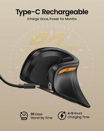🔥 Ergonomic Vertical Mouse