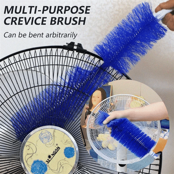🔥 BOGO Deal! Flexible Fan Dusting Brush (Easy No-Disassembly Cleaning)
