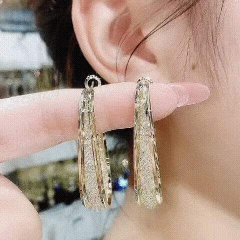 🔥To My Best Friend-Fashion Oval Earrings