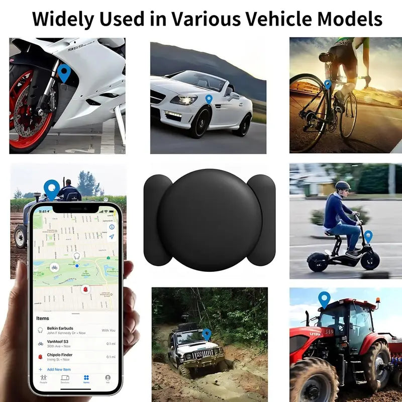 🔒 Hidden GPS Tracker for Car – Anti-Lost, Works with Apple Find My
