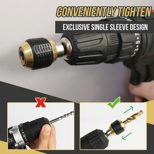 Quick Connect Drill Chuck Tool